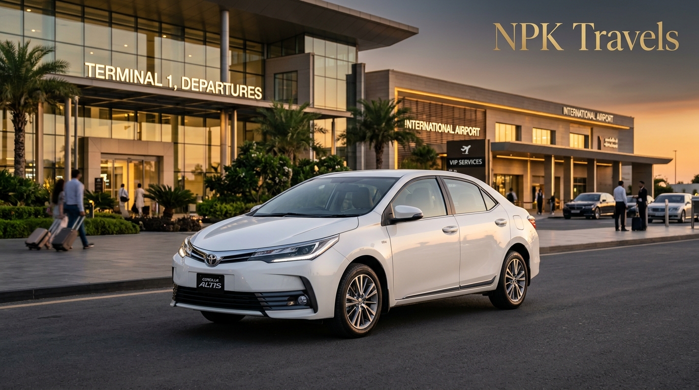 NPK Travels Luxury Sedan Corolla Altis